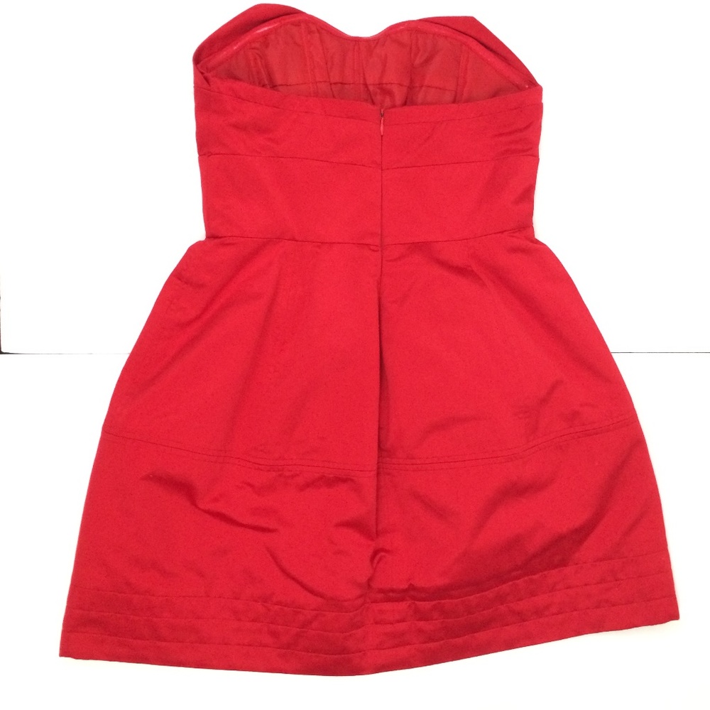 Zac Posen For Target Red Strapless Dress size 3 - Picture 2 of 8